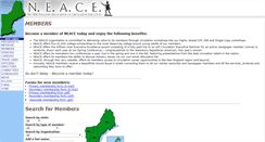 Desktop Screenshot of members.neace.com