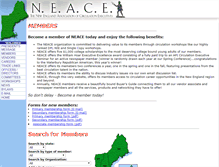 Tablet Screenshot of members.neace.com