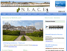 Tablet Screenshot of neace.com